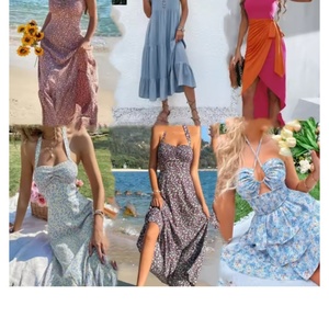 ชุดเดรสแบรนด์เนมหลากหลายแบบ รวมเสื้อผ้ามือสองขายส่งจำนวนมาก เสื้อผ้าผู้หญิง ขายส่งเสื้อผ้า ชุดเดรส ซื้อขายส่งเสื้อผ้าจำนวนมาก เสื้อผ้าสต็อกจำนวนมาก - Product Image 1