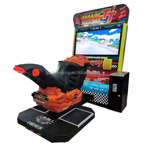 Máquina <span class=keywords><strong>de</strong></span> Videojuegos <span class=keywords><strong>de</strong></span> Carreras MANX TT Super Bike, Simulador <span class=keywords><strong>de</strong></span> Motocicleta 1/2, 1 Jugador, Personalizable, 220V, Funciona con Monedas - Product Image 1