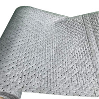 Rouleau absorbant universel robuste 150 'de longueur x 30 "de largeur, gris