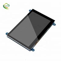 1024*600 IPS écran 500 nits 7 pouces HD-MI Module d'affichage d'écran tactile capacitif/résistif pour Raspberry Pi
