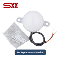 Lampe de plafond de cabine d'ascenseur KHL-213001/SALF-DZ/SALF-DZ12W/D, éclairage d'urgence, lampe murale LED