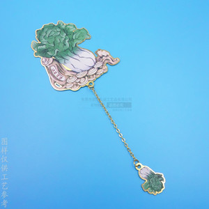 Customized Chinese Style Metal <b>Bookmark</b> 70x28mm Hollow Pattern Transparent Lacquer Finish For Stationery And Gifts - Product Image 3