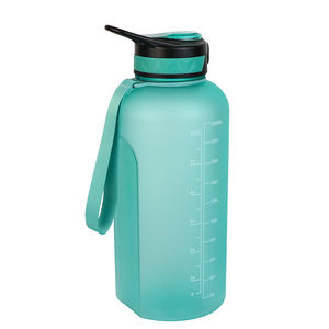Bouteille d'eau motivante avec marqueur de temps, grande bouteille d'eau de <span class=keywords><strong>2</strong></span> <span class=keywords><strong>litres</strong></span> avec poignée anti-fuite, gourdes de sport de 74 oz pour les boissons - Product Image 3