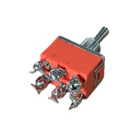 Interruptor de palanca momentáneo de 250 VCA para herramientas de jardín, 15 A/25 A, piezas de repuesto metálicas, interruptor de encendido-apagado-encendido para equipos eléctricos
