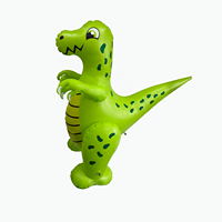 Dinosaure gonflable pour piscine, flottant, en PVC durable de bonne qualité