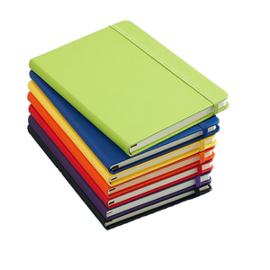 Cuaderno diario de cuero PU personalizado A5, tapa dura, cuadernos de escritura al por mayor - Product Image 3