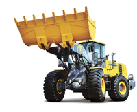 CE-Zertifizierter ZL50GN 5,5-Tonnen-Radlader mit Optionaler Greifzange und Hochhubkübel für Kohlelager- und Landwirtschaftsarbeiten