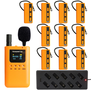 Sistema <span class=keywords><strong>de</strong></span> Guía <span class=keywords><strong>de</strong></span> Audio Inalámbrico <span class=keywords><strong>de</strong></span> Alta Gama 2.4G Whisper Tour Guide con Pantalla para <span class=keywords><strong>Interpretación</strong></span> Simultánea <span class=keywords><strong>Agencia</strong></span> <span class=keywords><strong>de</strong></span> Viajes - Product Image 3