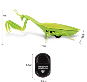Juguete de insecto con control remoto infrarrojo, simulación de <span class=keywords><strong>mantis</strong></span> religiosa, Juguetes Divertidos para caminar, regalo de cumpleaños para niños, juguete de insecto con control remoto - Product Image 2