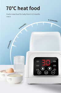 Bouteille chauffante électrique multifonction, 1 pièce, stérilisateur d'alimentation, numérique, meilleures ventes, portable, pour bébés - Product Image 6