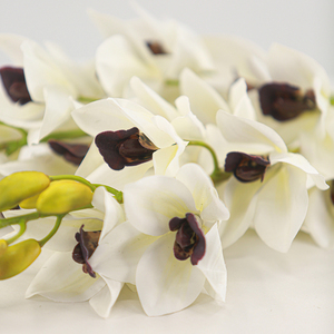 Orchidée Cymbidium Artificielle Faite à la Main de Haute Qualité de Nouvelle-Zélande en Gros pour Décorations de Remise de Diplôme, de Noël, d'Hôtel et d'Usage Domestique - Product Image 4
