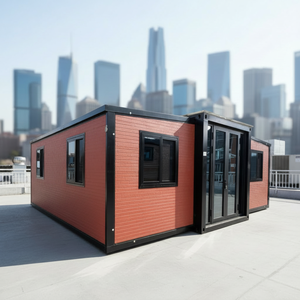 Casa Modular Expandible Prefabricada de 20 pies, con Paneles Sándwich Plegables y Transpirables, con Dormitorio Moderno, Entrada y Sala de Estar - Product Image 6