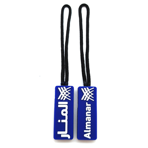 YYX Custom Soft Pvc Zipper Pull Ropa Caucho Plástico Cordón de goma Tiradores de cremallera - Product Image 1