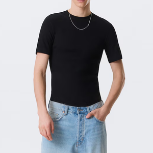 Camiseta Deportiva de Manga Corta para Hombre BINBEIER, Ajustada, de Secado Rápido, con Logotipo Personalizado, Gran Venta de Verano - Product Image 2