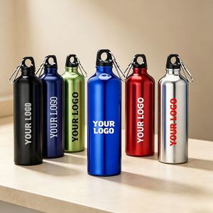 Wholesale Promotional Business Gift Printed Design 500Ml Sport Aluminum Water Bottle Tumbler With Custom Logo - Product Image 1