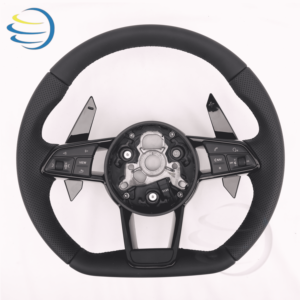 Volant Audi personnalisé en cuir pleine fleur B8 pour Audi A3 S3 RS3 A4L A5 S5 RS5 A6L A7 S7 RS7 Q2L Q3 Q5 Q5L Q7 - Product Image 6