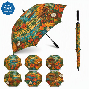 Professional Golf <b>Umbrella</b> Custom Logo Golf <b>Umbrella</b> Factory Price Large Canopy Waterproof <b>Windproof</b> <b>Umbrella</b> For Hawaii - Product Image 5
