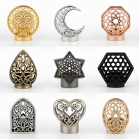 Fabricant de bouchons de parfum en Zamac, couvercles métalliques ajourés sur mesure, or rose, argent antique, pulvérisateur anti-fuite, ODM, bouteilles de vin