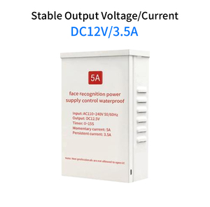 Bộ Hệ thống kiểm soát truy cập khóa điện từ 180 kg + Bộ nguồn 905a + nút thoát + phím 10 chiếc - Product Image 3