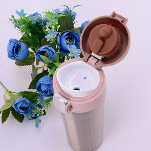Wholesale High Quality 350ml 500ml Insulated Stainless Steel Vacuum Flask <b>Bottle</b> <b>Thermos</b> Keep Hot Water <b>Bottle</b> - Product Image 2