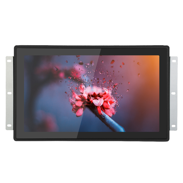 14/14.1 Inch 1920x1080 Induistrial IP65 Capacitive Touch Screen Monitors High Brightness Open Frame Payment Kiosk LCD Monitors