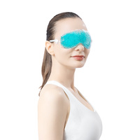 Masque oculaire réutilisable chaud et froid à billes de gel – Compression pour le soulagement des yeux secs et des maux de tête – Produits de soin des yeux