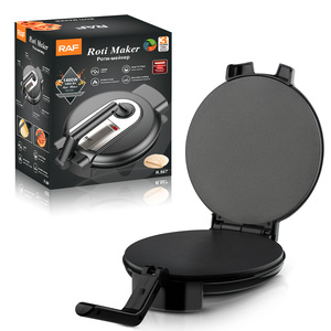 Machine à Roti RAF Double Chauffage Électrique Multifonction Antiadhésive, Crêpière, Machine à Chapati Style Indien, Tortilla 1400W - Product Image 1