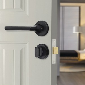 Mỹ vô hình khóa cửa thép không gỉ 304 một bên cửa xử lý chốt cửa chốt cửa ẩn khóa - Product Image 1