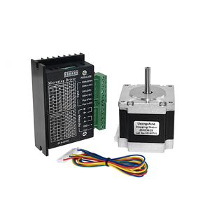 Motor paso a paso Nema23 57Hs112 TB6600 <span class=keywords><strong>23HS5628</strong></span> 2.8A con controlador de Motor paso a paso Tb6600 4A Nema17 23 para impresora Cnc y 3D - Product Image 1