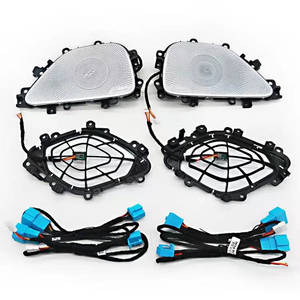 Pour Mercedes Benz <span class=keywords><strong>GLE</strong></span>/GLS W167 Bande LED Ambiante RGB Turbine Sortie D'air 64 Couleurs Porte Haut-Parleur Auto Éclairage Intérieur - Product Image 4