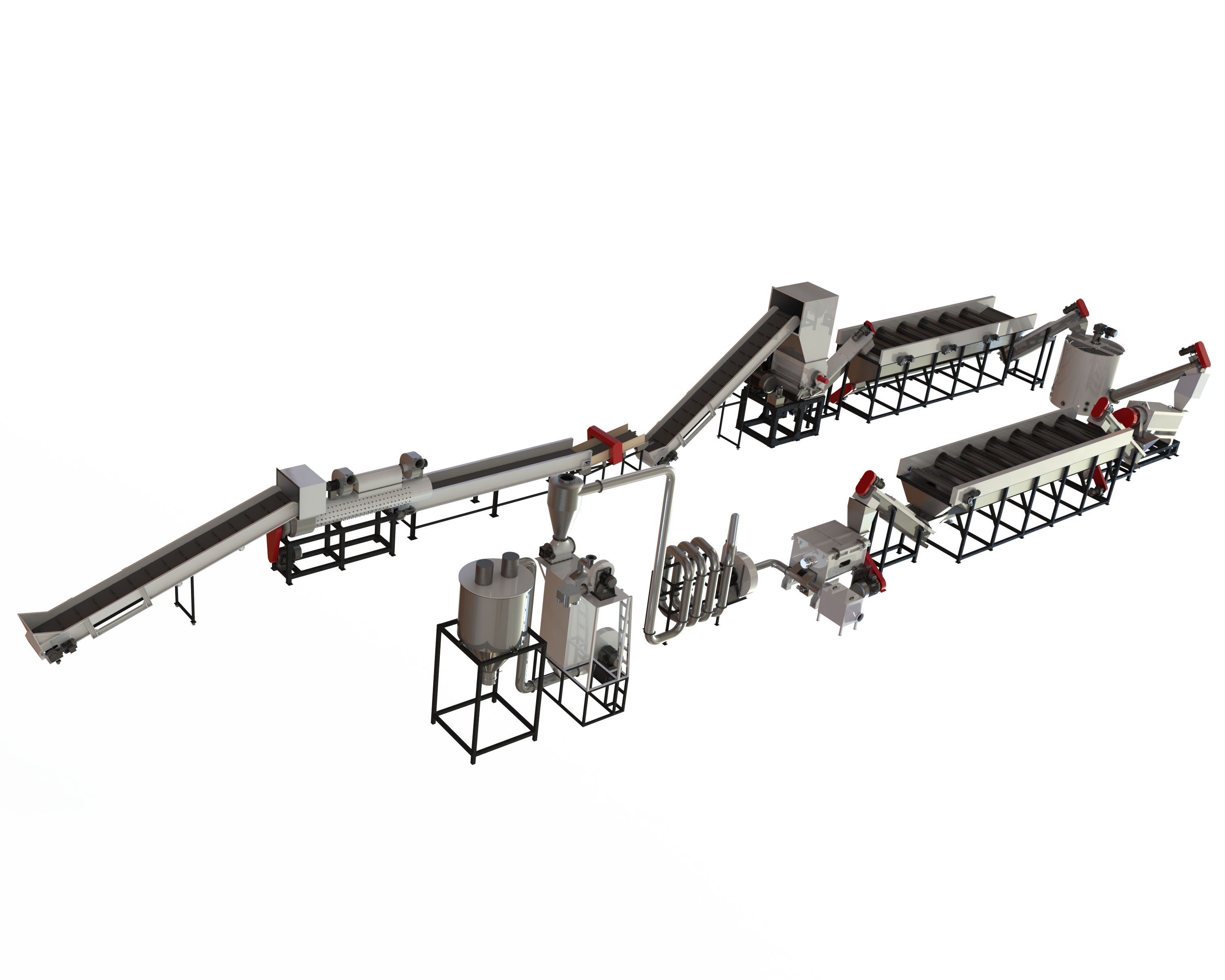 Дробилка для мойки домашних животных 1000kg-H