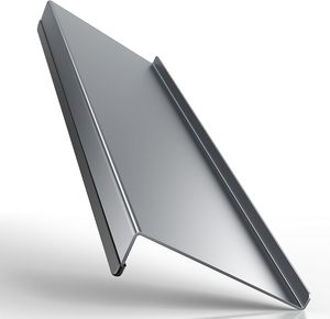 ยืนคีย์บอร์ดคอมพิวเตอร์อลูมิเนียมอัลลอยด์เอียงตามหลักสรีรศาสตร์กรณีซิลิโคนที่วางถาดกันลื่นพิมพ์ง่ายแผ่นโลหะการผลิต - Product Image 1