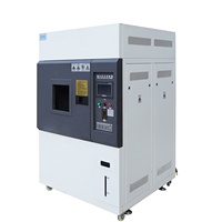 Cámara de prueba de arco de xenón con pulverización de agua de control de humedad y ciclo oscuro para prueba de simulación de solidez a la luz y a la intemperie