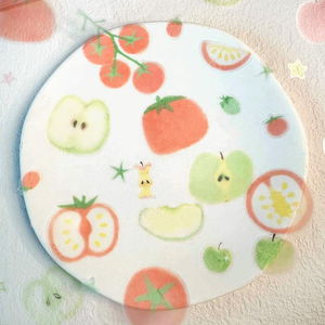 4 Rolls <b>Washi</b> <b>Tape</b> Set Cute Stickers Cartoon Fruit PET <b>Washi</b> <b>Tape</b> Self-Adhesive Waterproof PET <b>Tape</b> DIY Crafts Decorative <b>Tape</b> - Product Image 4