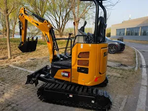 Mini-excavatrice SY18U 1,8 tonne, excavatrice hydraulique à chenilles à rotation zéro, godet de 0,04 m, moteur haute efficacité, profondeur de creusement maximale de 3550 mm - Product Image 6