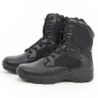 Bottes tactiques légères pour hommes ; Bottes décontractées respirantes ; Bottes d'entraînement H adaptées au travail et aux motos.