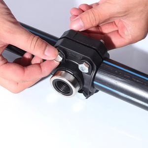 Raccord en T à filetage interne pour tuyau d'eau PE 32mm 25mm 20mm, avec interface <span class=keywords><strong>de</strong></span> renforcement filetée interne 1/2'' - Product Image 3