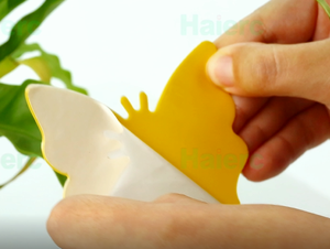 Piège à insectes collant jaune, attrape <span class=keywords><strong>les</strong></span> insectes volants, <span class=keywords><strong>les</strong></span> parasites des <span class=keywords><strong>plantes</strong></span>, <span class=keywords><strong>les</strong></span> mites, contrôle des mouches des champignons, par colle, facile à utiliser, design à peler et à coller - Product Image 2