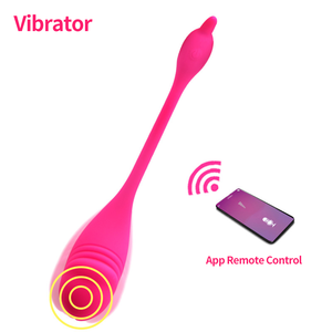 Bluetooths دسار البيض هزاز للنساء الإناث لاسلكي التطبيق التحكم عن بعد ارتداء تهتز البيض سراويل لعبة الجنس للبالغين متجر - Product Image 1