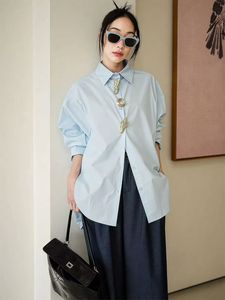 Camicie e <span class=keywords><strong>Bluse</strong></span> Casual da <span class=keywords><strong>Donna</strong></span> in Cotone a Maniche Lunghe, Nuova Collezione <span class=keywords><strong>Autunno</strong></span> Primavera, Versatili e alla Moda - Product Image 5
