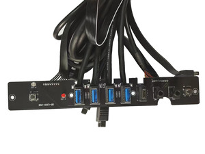 Bảng Điều Khiển Quạt Phía Trước Vỏ Máy Tính Chất Lượng Cao Đèn LED Nguồn + Đèn LED HDD + Công Tắc Nguồn + Thiết Lập Lại + SPK + MIC + USB 3.0*4 + TPYE-C - Product Image 2