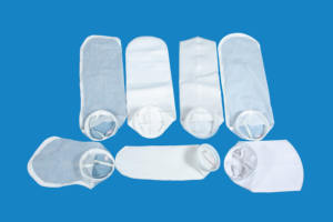 Sac filtrant compact en Nylon66, modèle # 3 filtres pour applications vin, bière, eau, lait avec une surface <span class=keywords><strong>de</strong></span> filtration <span class=keywords><strong>de</strong></span> 0,5 mètre carré - Product Image 2