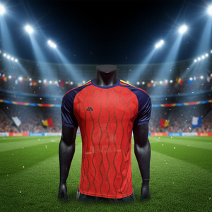 Uniforme de Fútbol Profesional Personalizado, Conjunto de <span class=keywords><strong>Camiseta</strong></span> de Fútbol <span class=keywords><strong>España</strong></span>, Equipaciones de Fútbol Retro - Product Image 1