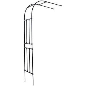 Demi-arche de jardin Demi-arche en treillis Rose contre le mur Extérieur Support à fleurs Plantes Escalade Pergola Jardin Demi-arche en treillis - Product Image 3