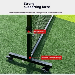 Tùy chỉnh ngoài trời Heavy-Duty di chuyển Pick bóng Net cho cạnh tranh, ngoài trời trong nhà bóng Net, di chuyển bóng cột - Product Image 6