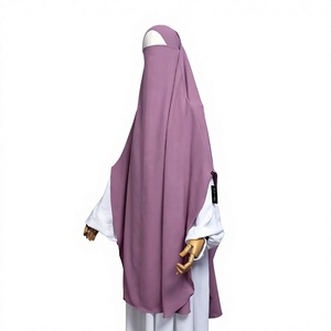 Hiyab Safamedina Indonesia, Khimar Francés, Pañuelo Musulmán Tradicional, Elegante y Modesto para Mujeres - Product Image 1