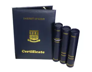 Özel Diploma kapakları, kişiselleştirilmiş ödülü klasörleri