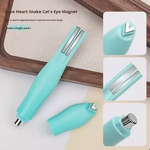 Strumento Professionale <span class=keywords><strong>per</strong></span> Nail Art, Penna Magnetica Speciale a Forma di Cuore Rimovibile a Doppia Faccia <span class=keywords><strong>per</strong></span> Effetto Occhio di Gatto - Product Image 6