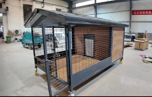 Wetterfestes Umweltfreundliches Outdoor-Hundehaus in S M L Größenvarianten Langlebiger Tierunterstand für Terrasse und Garten - Product Image 5