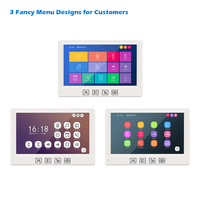 Système d'interphone vidéo Morning Tech TUYA avec écran tactile de 7 pouces, déverrouillage, caméra de sécurité domestique avec détection de mouvement 1080P